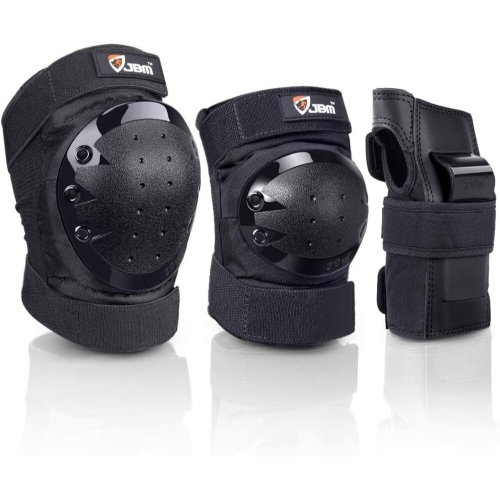 JBM Kid Knee Elbow Wrist Pads Guards Skating Scootering Skateboarding Size S